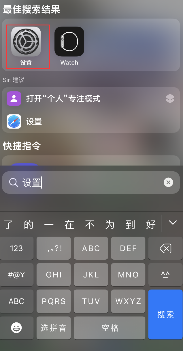 双鸭山苹果手机维修分享：iPhone 找不到“设置”或“App Store”怎么办？ 