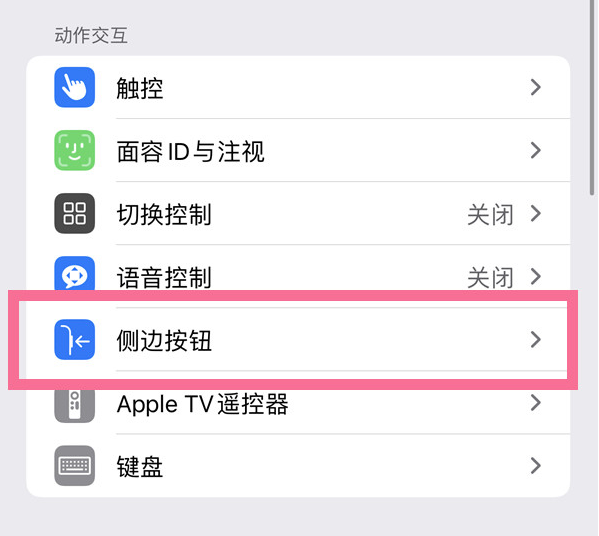 双鸭山苹果14维修店分享iPhone14 Plus侧键双击下载功能关闭方法 