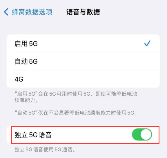 双鸭山苹果14维修分享iPhone 14 Pro如何开启VoNR 