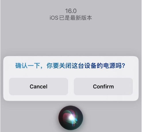 双鸭山苹果手机维修分享iOS 16 Beta5为什么要取消Siri语音关机功能 