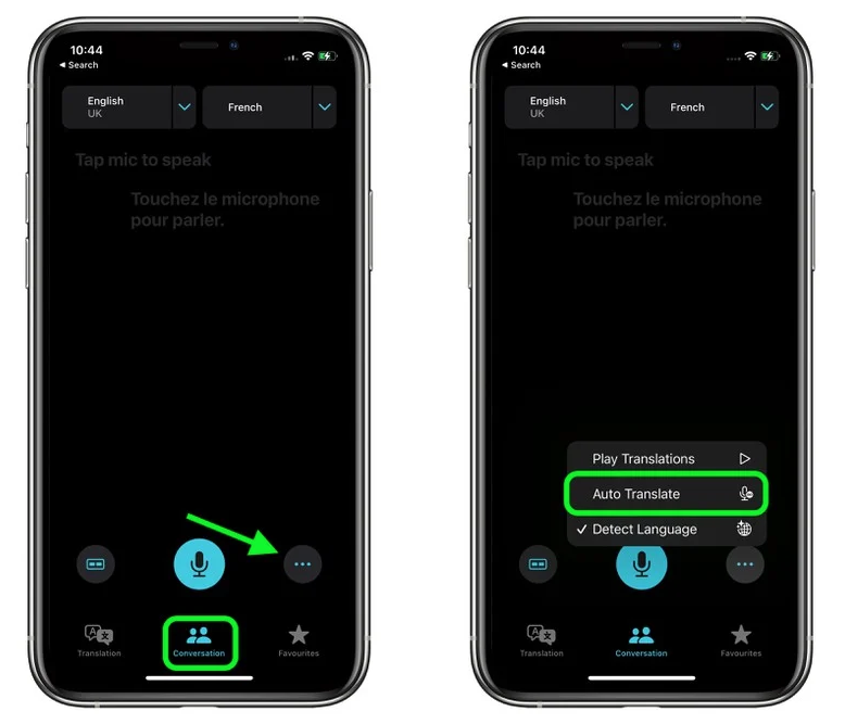 双鸭山苹果手机维修分享iOS 15 “翻译” App 新改进 
